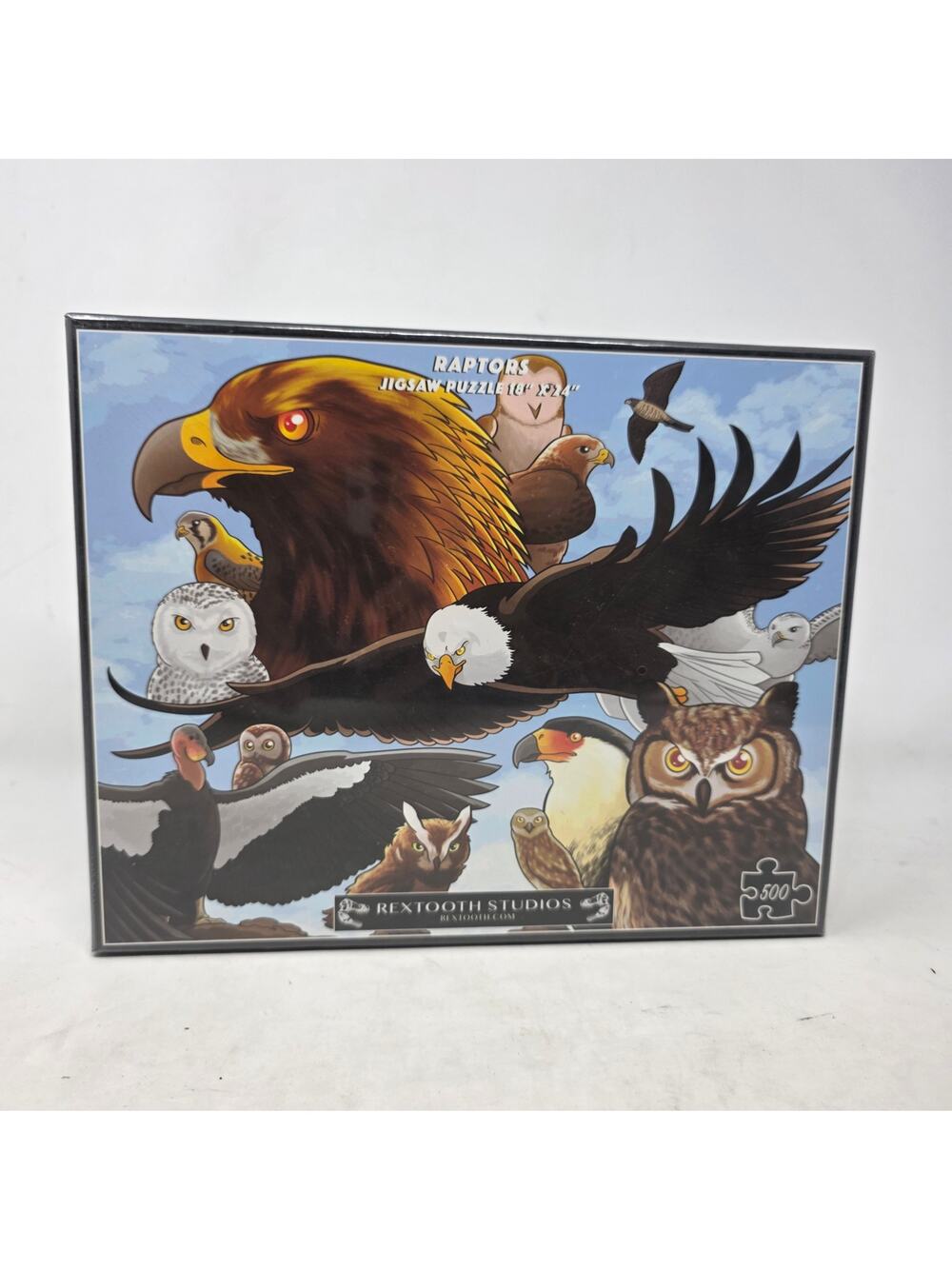 Raptors Jigsaw Puzzle by Rextooth Studios Sealed 500 Pieces